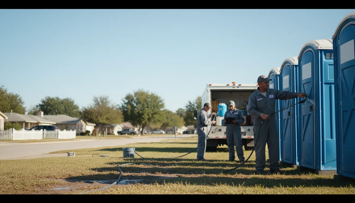 Long-Term Portable Toilet Rental in Dixie, GA near me